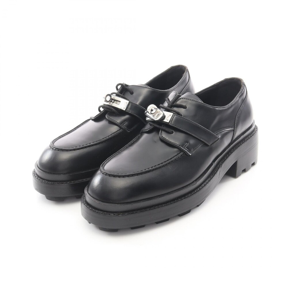 Hermes Derby Loafers Shoes Leather #354061H13B
